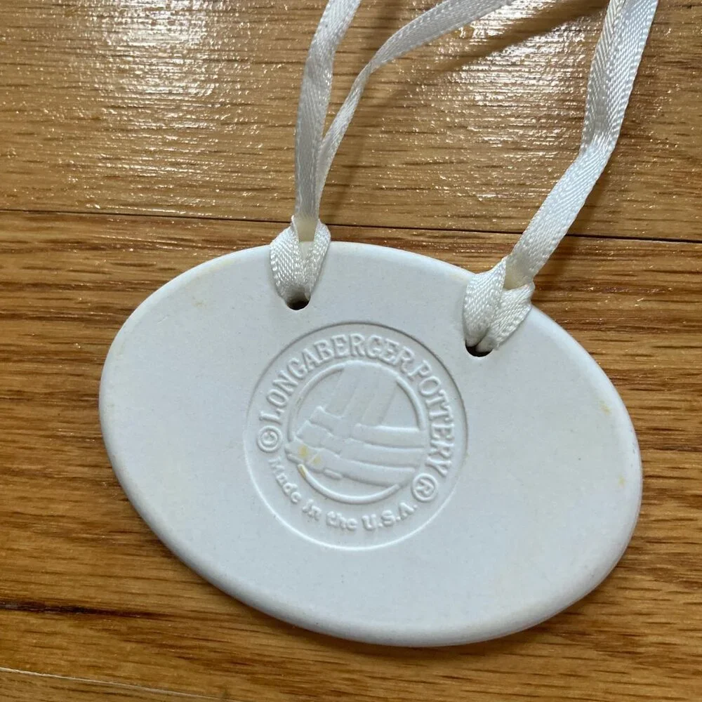 Longaberger Ceramic Tie-On